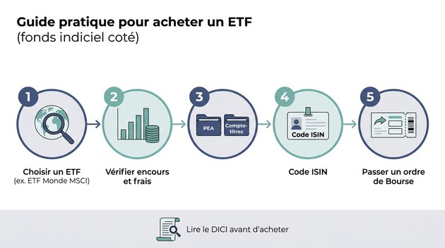 ETF : le guide complet pour comprendre, sélectionner et acheter ses fonds indiciels
