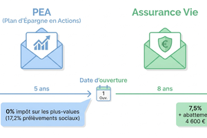 PEA ou assurance vie : quelle enveloppe choisir pour payer moins d'impôts ?
