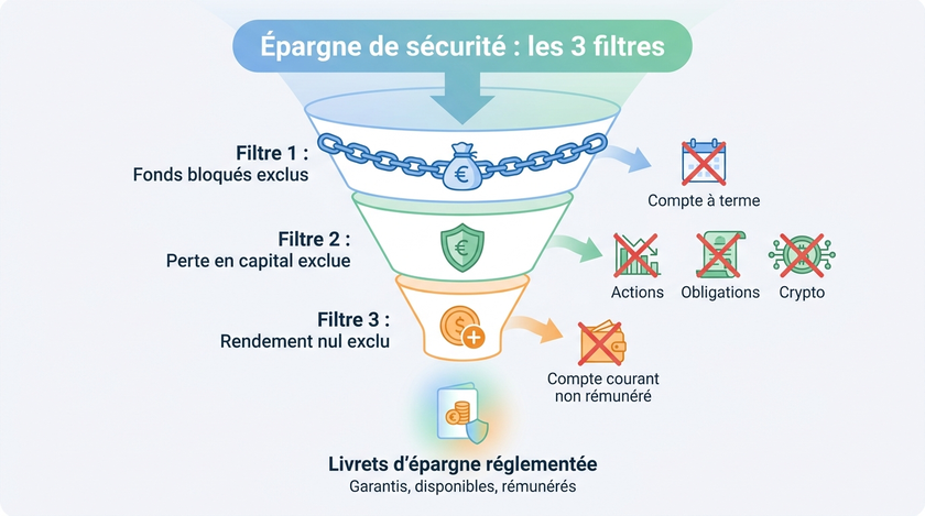Les critères indispensables d'un bon support d'épargne sécurisée