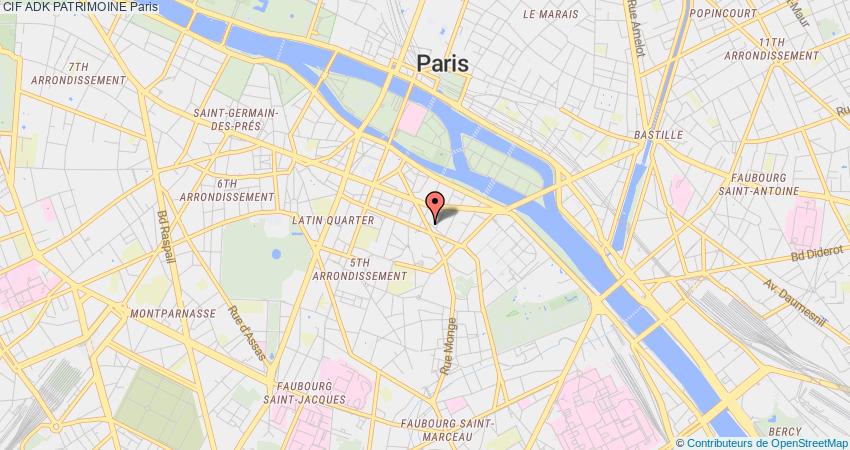 plan ADK PATRIMOINE CIF Paris