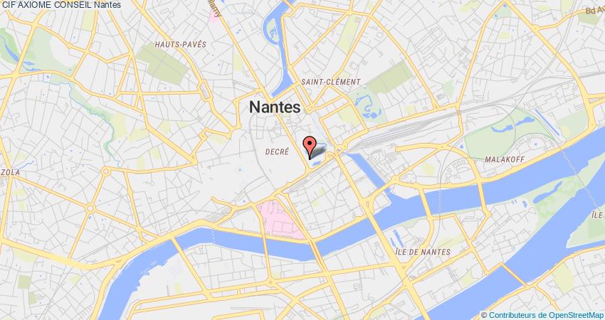 plan AXIOME CONSEIL CIF Nantes