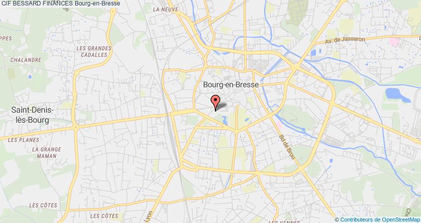 plan BESSARD FINANCES CIF Bourg-en-Bresse
