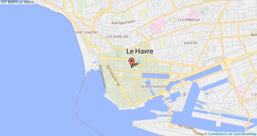 plan BMPA CIF Le Havre