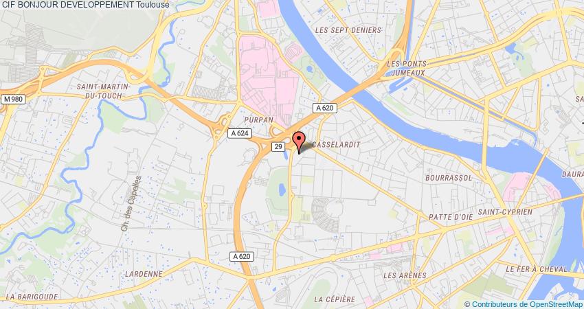 plan BONJOUR DEVELOPPEMENT CIF Toulouse