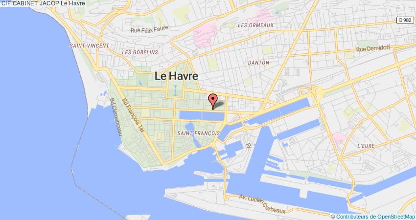 plan CABINET JACOP CIF Le Havre