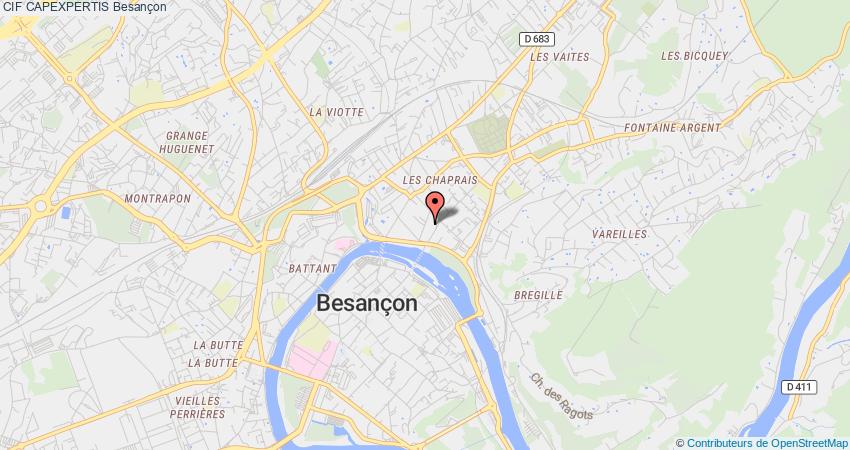 plan CAPEXPERTIS CIF Besançon
