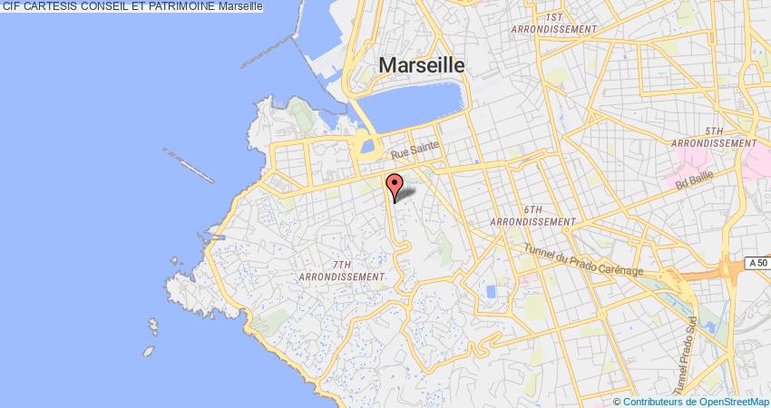 plan CARTESIS CONSEIL ET PATRIMOINE CIF Marseille