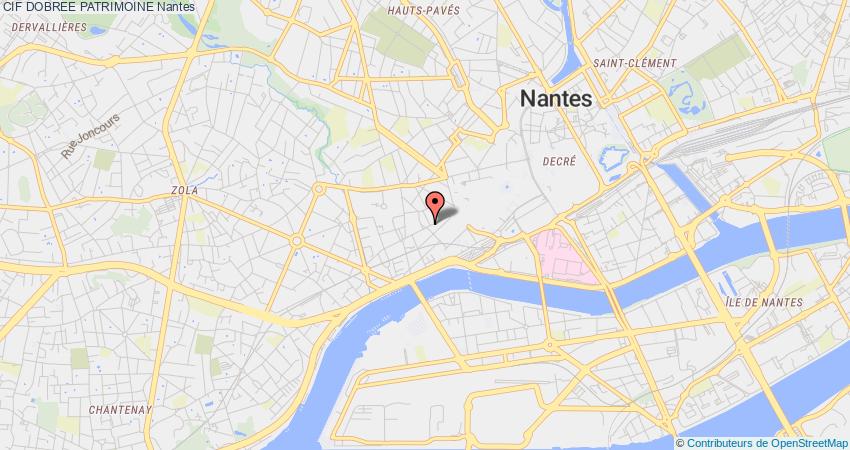 plan DOBREE PATRIMOINE CIF Nantes