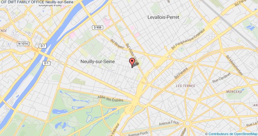 plan DWT FAMILY OFFICE CIF Neuilly-sur-Seine