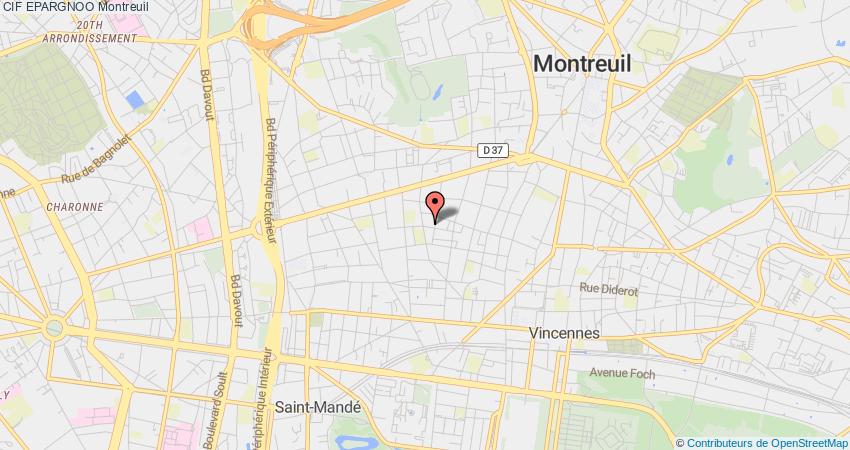 plan EPARGNOO CIF Montreuil