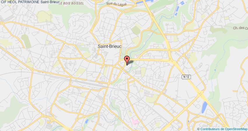 plan HEOL PATRIMOINE CIF Saint-Brieuc