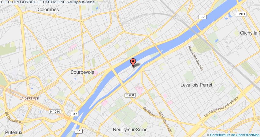 plan HUTIN CONSEIL ET PATRIMOINE CIF Neuilly-sur-Seine