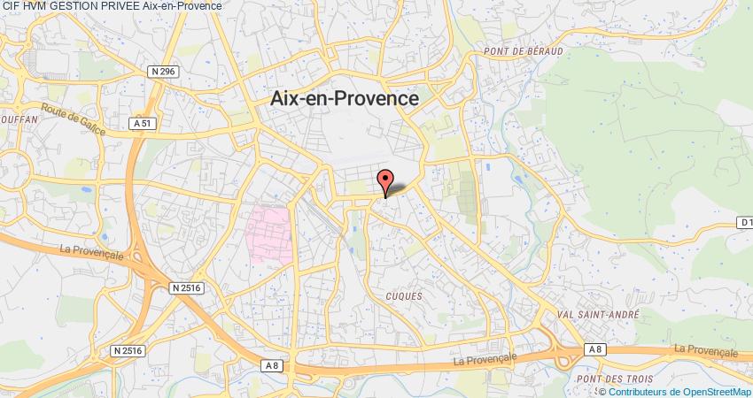 plan HVM GESTION PRIVEE CIF Aix-en-Provence