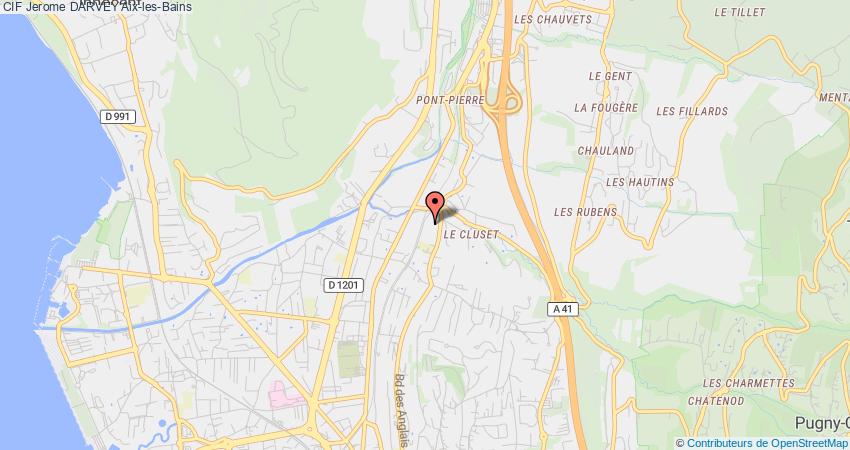 plan Jerome DARVEY CIF Aix-les-Bains