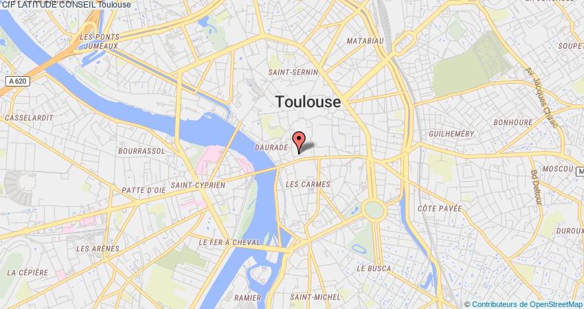 plan LATITUDE CONSEIL CIF Toulouse