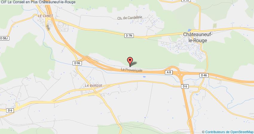 plan Le Conseil en Plus CIF Châteauneuf-le-Rouge