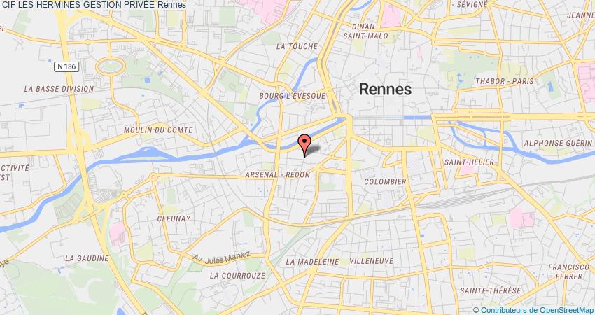 plan LES HERMINES GESTION PRIVÉE CIF Rennes
