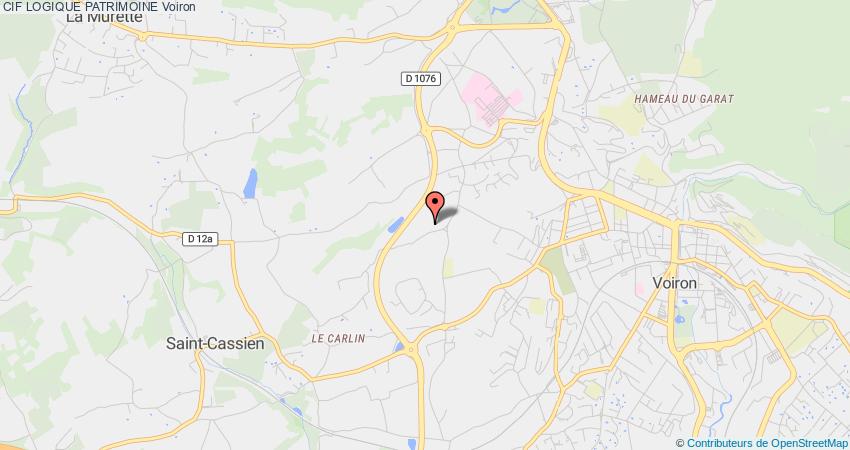 plan LOGIQUE PATRIMOINE CIF Voiron