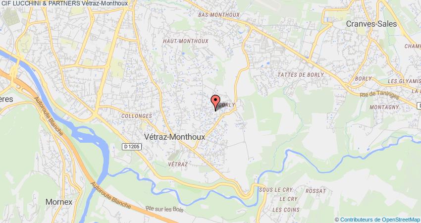 plan LUCCHINI & PARTNERS CIF Vétraz-Monthoux