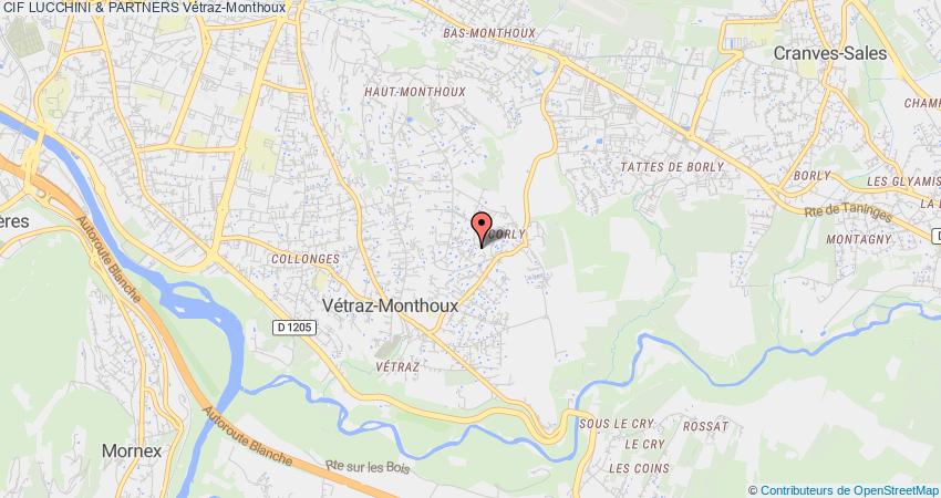 plan LUCCHINI & PARTNERS CIF Vétraz-Monthoux