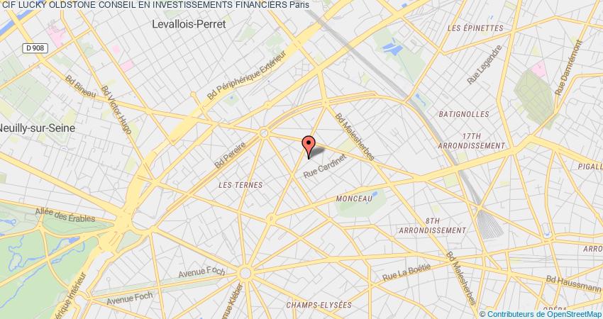 plan LUCKY OLDSTONE CONSEIL EN INVESTISSEMENTS FINANCIERS CIF Paris