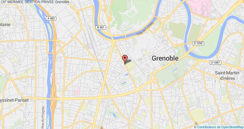 plan MERIMEE GESTION PRIVEE CIF Grenoble