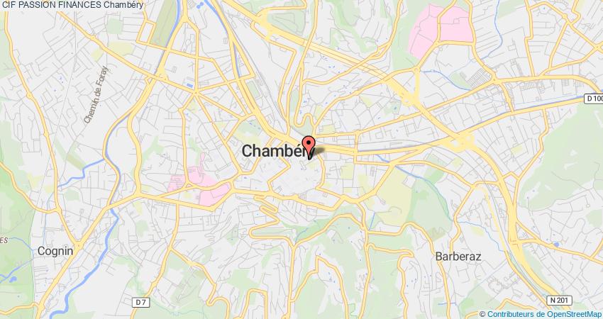 plan PASSION FINANCES CIF Chambéry