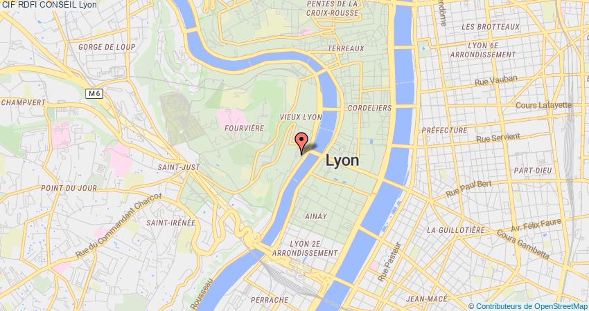 plan RDFI CONSEIL CIF Lyon