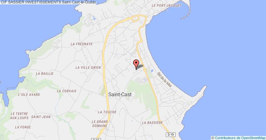 plan SASSIER INVESTISSEMENTS CIF Saint-Cast-le-Guildo