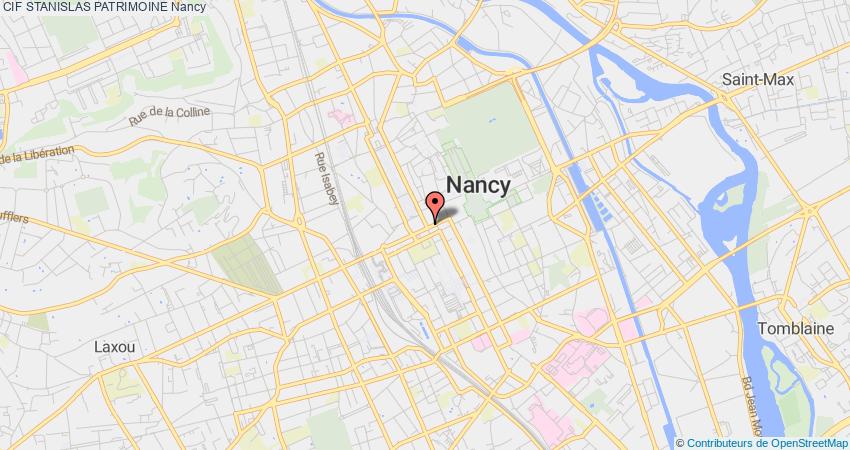 plan STANISLAS PATRIMOINE CIF Nancy