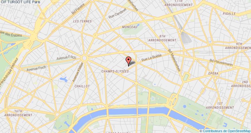 plan TURGOT LIFE CIF Paris