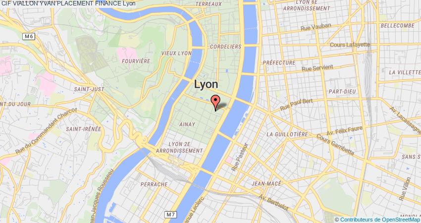 plan VIALLON YVAN PLACEMENT FINANCE CIF Lyon