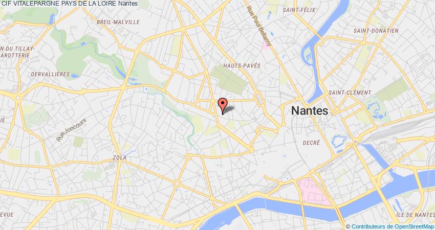 plan VITALEPARGNE PAYS DE LA LOIRE CIF Nantes