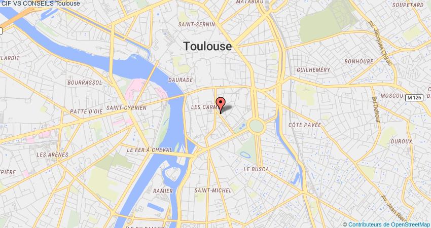 plan VS CONSEILS CIF Toulouse
