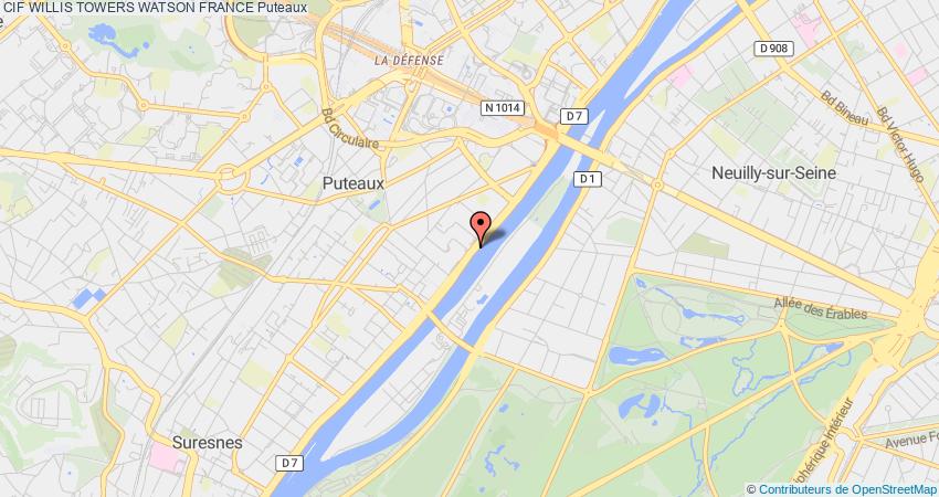 plan WILLIS TOWERS WATSON FRANCE CIF Puteaux