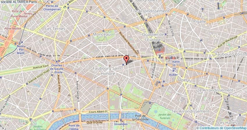plan ALTAREA Paris