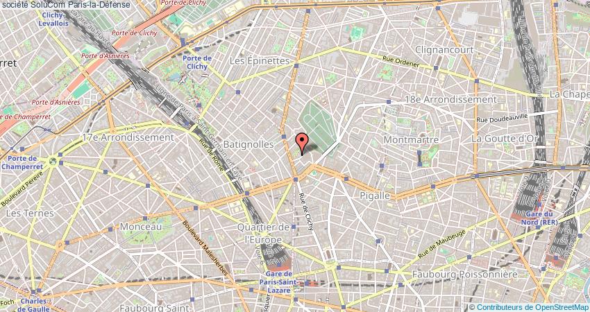 plan SoluCom Paris-la-Défense