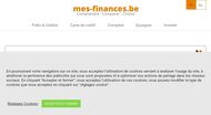 Comparateur de produits financiers en Belgique : Mes finances