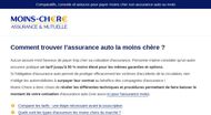 Comparer les prix des assurances automobiles