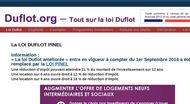 Loi de défiscalisation Duflot 