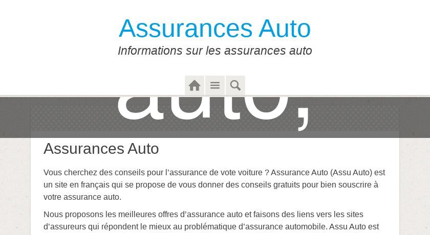 Guide de l'assurance auto, France et Québec